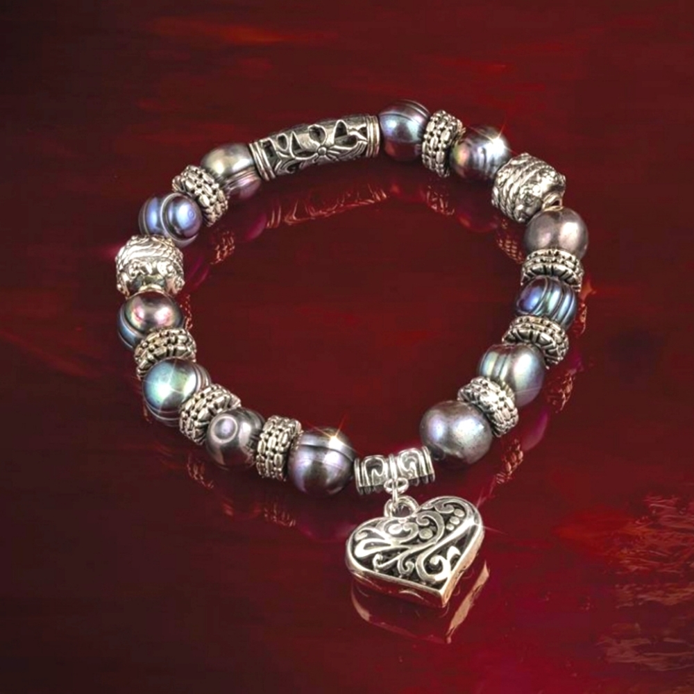 Stauer Pearl of a Girl bracelet